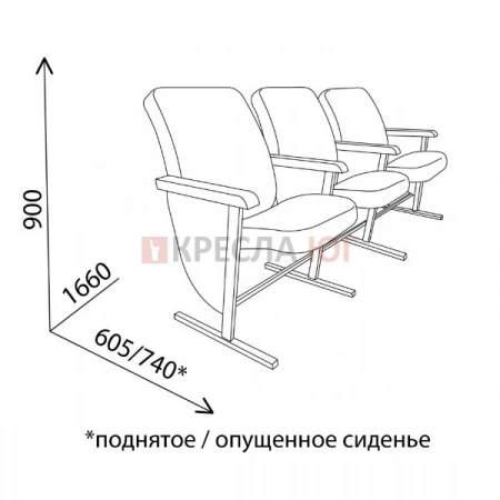 Кресло Орион 3М Кресло Орион 3М